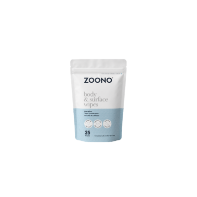 Zoono Body & Surface Wipes - Pack of 25