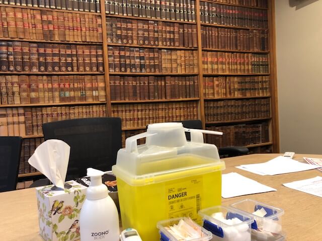 Your Health NZ healthcare team providing on-site services